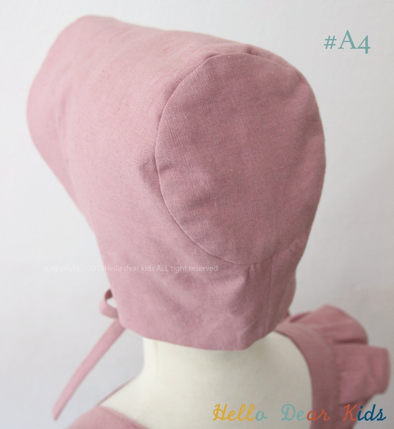 A4Letter,A0 format/ Baby sewing pattern / kids sewing pattern pdf / Baby reversible bonnet/ / kid's bonnet/ Baby beanie / sizes 3M3years image 9