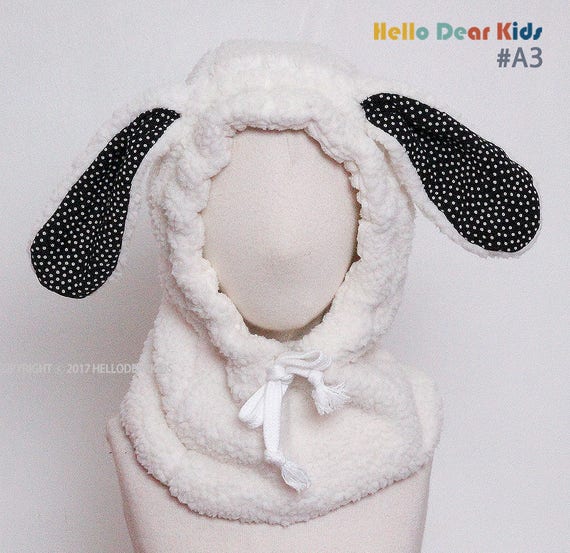bunny hood sewing pattern