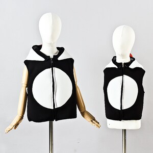 O1/ Kid's Sewing Pattern Pdf/toddler Kid's/ Penguin Hooded Vest / Hood ...