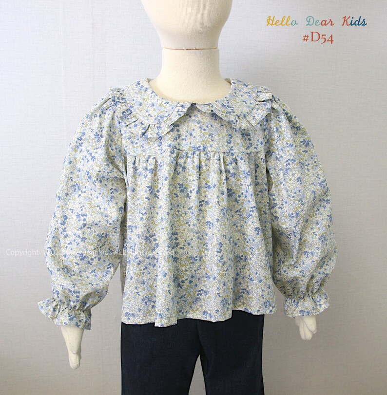 D54/sewing Pattern/pdf Sewing Etsy