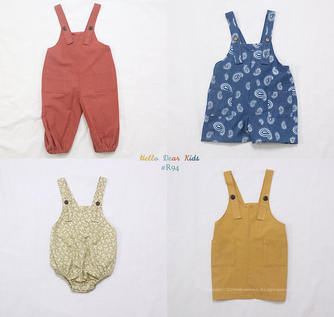 R94/modello di cucito per bambini/modello di cucito PDF/pantaloni