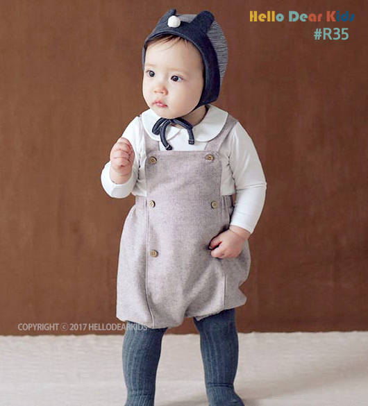 R35/ kids sewing pattern pdf Retro Baby Toddler Romper Baby | Etsy