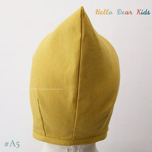 A52/ Baby sewing pattern / kids sewing pattern pdf / Baby reversible bonnet/ / kid's bonnet/ Baby beanie / sizes 3M3years image 9