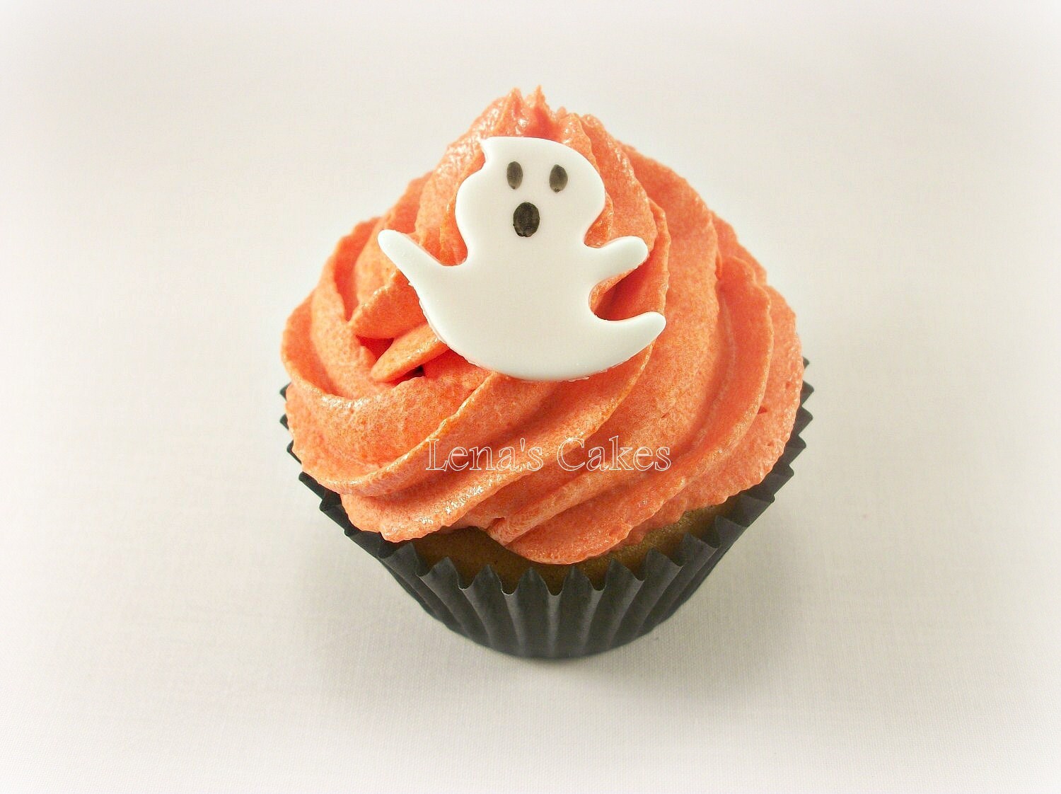 Halloween Cupcake Topper Ghost Fondant Edible Cake Topper Etsy