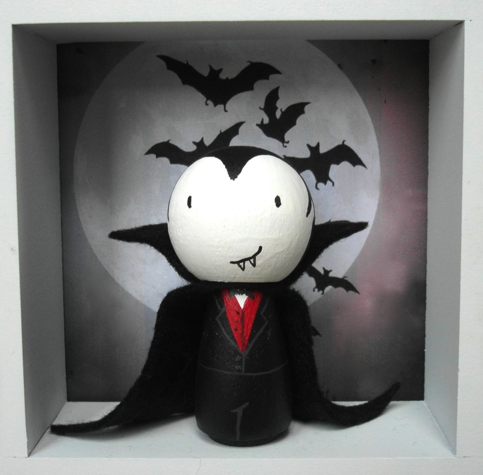 Halloween Count Dracula Vampire Cake Topper / Decoration hand Etsy