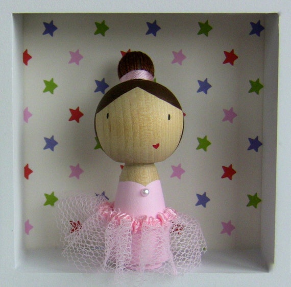 personalised ballerina doll