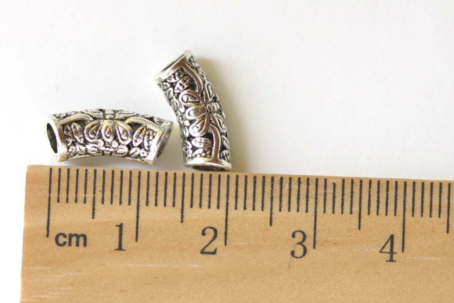 Slide Filigree Filigree Curved Slide Tube Connectors 6x14mm Set of 20 A8310 - Etsy