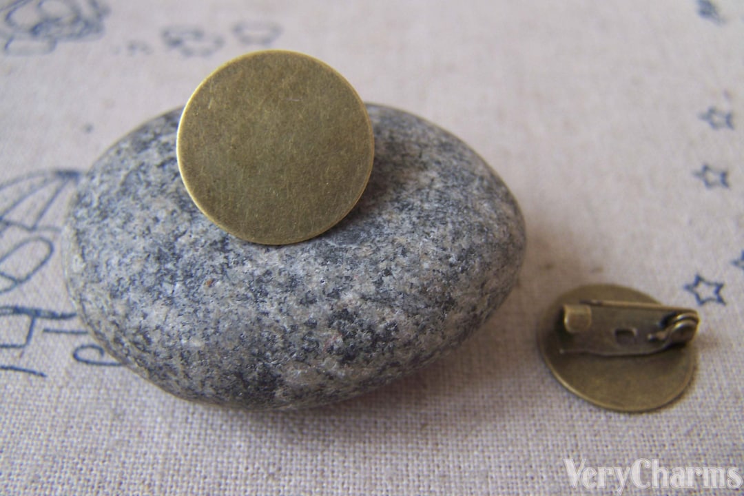 KP 50 Pz Brooch Clip Base Pins Pins Safety Pins 15-35mm - Foto 10