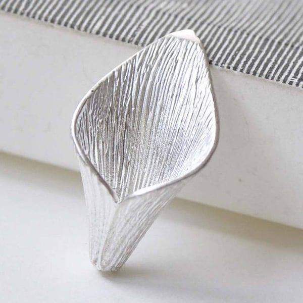 calla lily headpiece