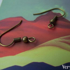 2000pcs Platinum Tone Brass Earring Hooks - Ball End French Earwires, Nickel Free, 18mm