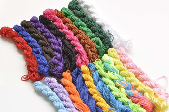 One Bundle 14 Yard Chinese Knot Macrame Beading Cord Thread