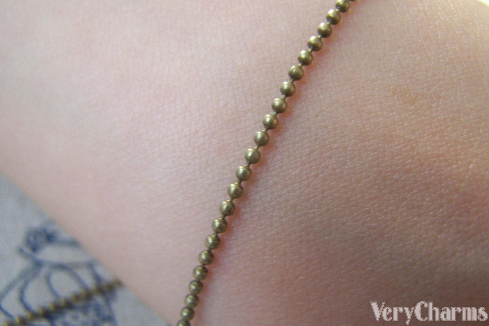 Catena Per Gioielli Fai Da Te - 10m Bronzo Antico Con Moschettoni E Anelli Di Salto - Kit Completo Creazione Collane - Foto 8