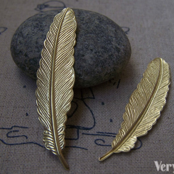 Feather Stamp - Etsy