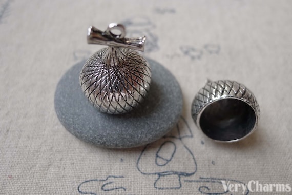 18495 20pcs Vintage Silver Bell 14mm Beads Cap For Tassels End Pendant Jewelry 18495 20pcs Vintage Silver Bell 14mm Beads Cap For Tassels End Pendant Jewelry