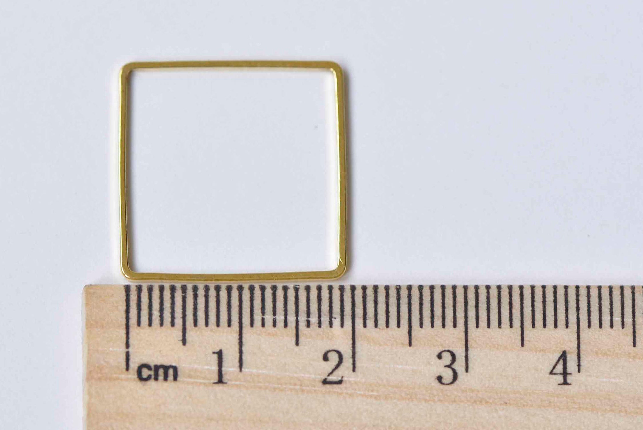 20 Mm Rings 50 Pcs Square Rings Gold Seamless Rings 20mm A9018 - Etsy