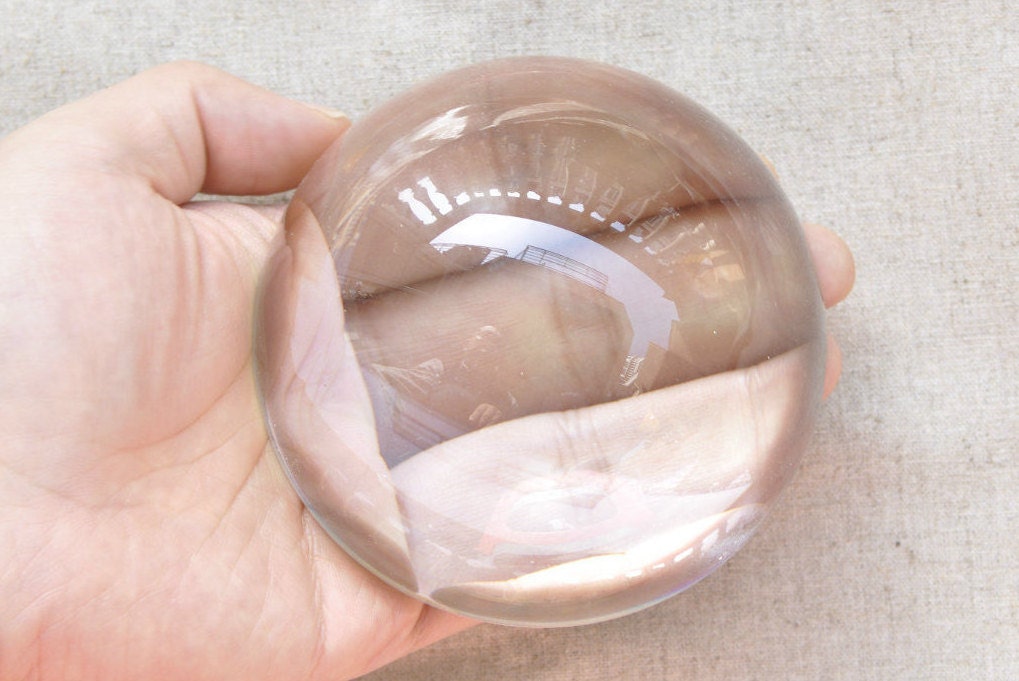 Large Clear Glass Cabochons. Clear Glass Shapes for Pendants