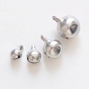 Pendentifs à breloques en acier inoxydable pour chien et animal de compagnie, 5 mm/6 mm/8 mm/10 mm