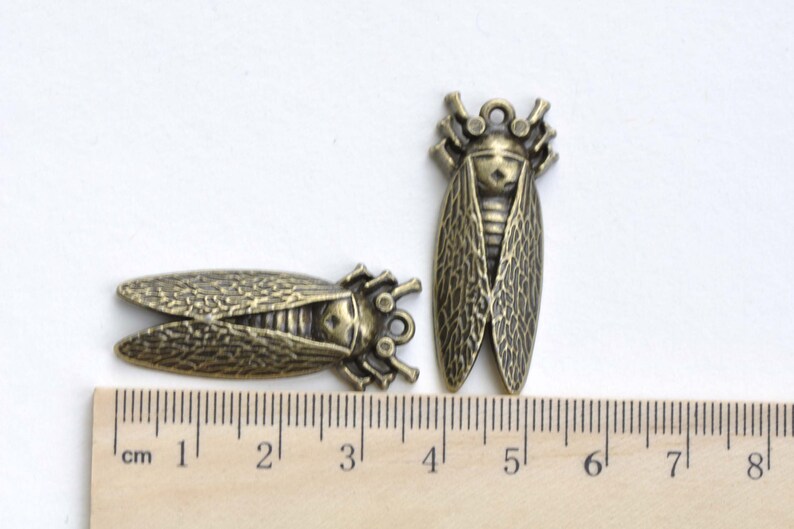 Amazing Cicada Pendant | Silver Charm Pendant – COPPERTIST.WU
