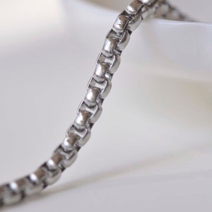 Stainless Steel Box Chain 2mm/2.5mm/3.5mm/4.5mm