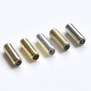 50 pcs Antique Bronze/Silver/Gold/Rose Gold/Platinum/Raw Brass Stick Pin Bottom Clutch Rubber Stoppers Backs 10mm
