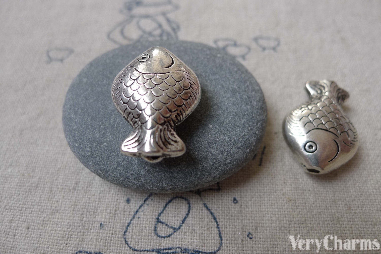 Collana Con Pesce, Ciondolo A Forma Di Pesce Saltatore - Foto 14