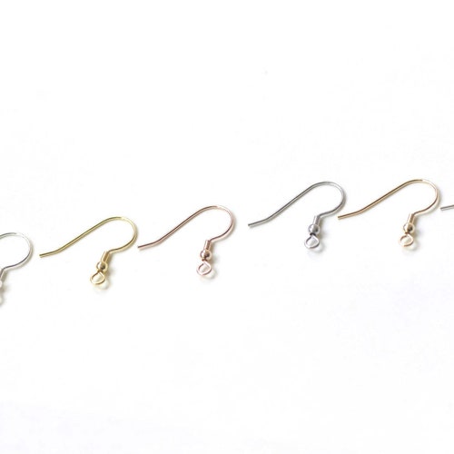 4 Pcs 2 Pairs 925 Sterling Silver Ball Earring Stud Post Etsy