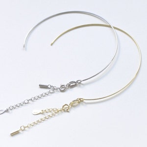 Gold/Platinum 925 Sterling Silver Bracelet with Extension Chain Adjustable Bangle Screw for Adding Beads Charms