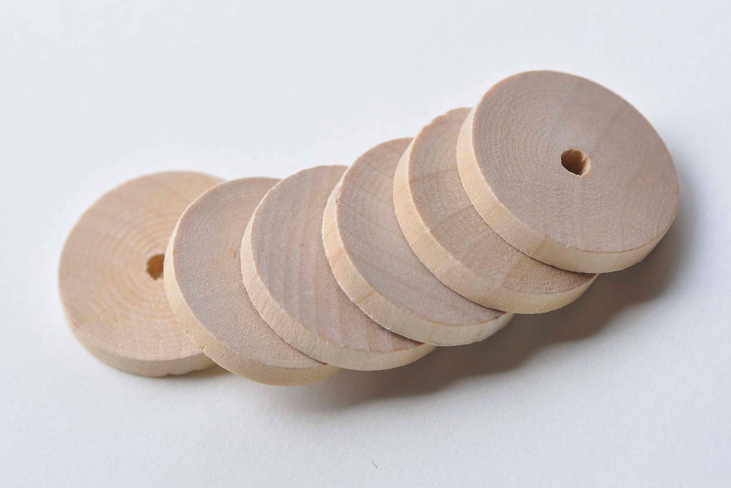 100 Pcs 3 Inch Wood Circles for Crafts Unfinished Wood Circles Natural –  WoodArtSupply