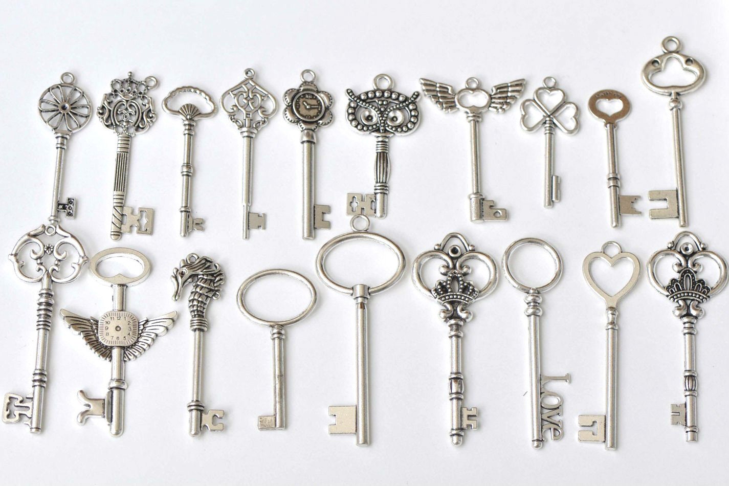 小物 Vintage silver925 parts Keychain Vintage Sterling Silver Imperial Keychain Key Ring By