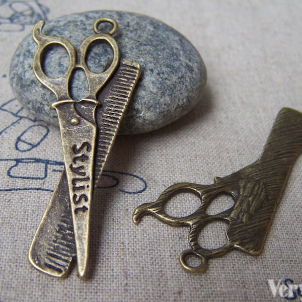 Antique Barber Shears Etsy