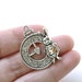 Antique Silver Rabbit Clock Charms 25x31mm Set of 10 A8326 - Etsy