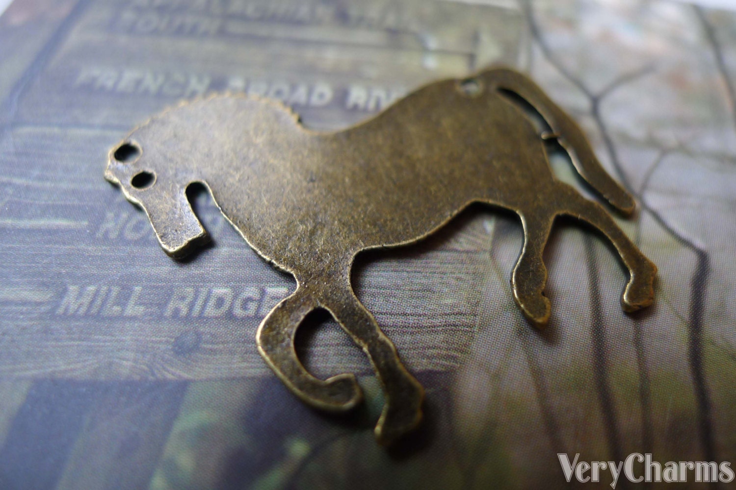 Racing Horse Antique Bronze Dressage Charms 28x30mm Set of 10 Etsy