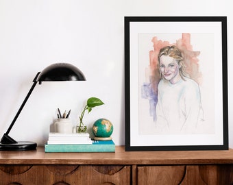 Your personal fine art watercolour portrait