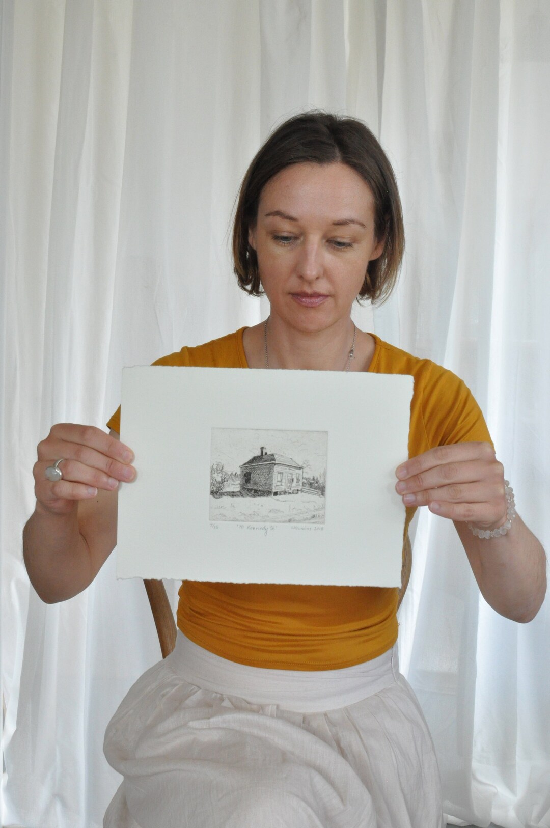 Intaglio Fine Art Print Etching '78 Kennedy St' Etsy