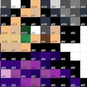 Octopath Traveler Bead Sprite Template