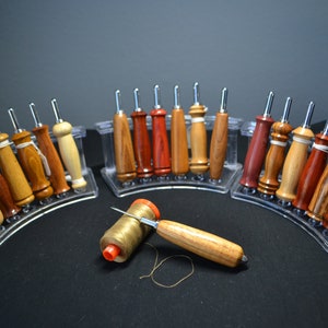 SALE - Seam Ripper OR Stiletto - Chrome - Hand Turned - Exotic Woods - Hand turned and uniquely crafted