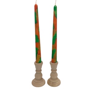 Taper Candle Set, Unscented Candles, Decorative Candles, Fall Decor, Fall Colors, Mantle Decor