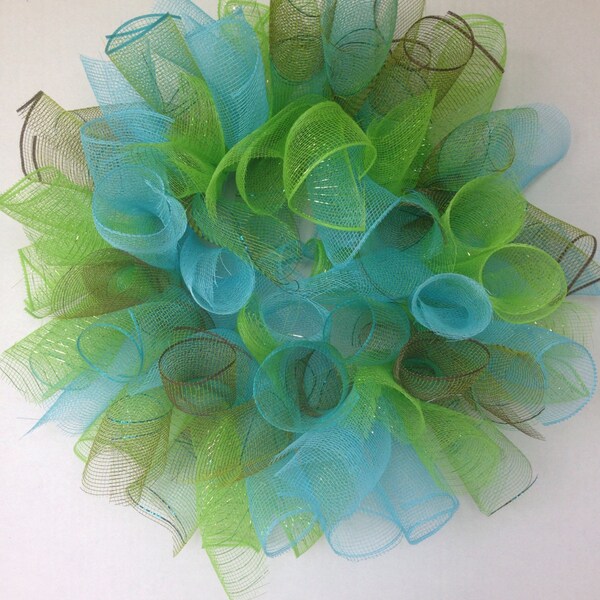Deco mesh wreath, handmade wreath, unique wreath, home decor, door wreath
