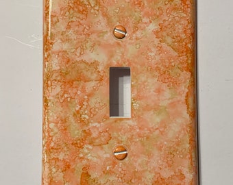 Light Switch Cover, Single Switchplate, Colorful Switchplate, New Home Decor, Apartment Decor