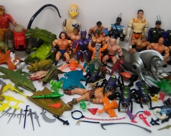 Large Galaxy Fighter Action Figure lot MOTU KO Sectaurs Blackstar 80s Colle...