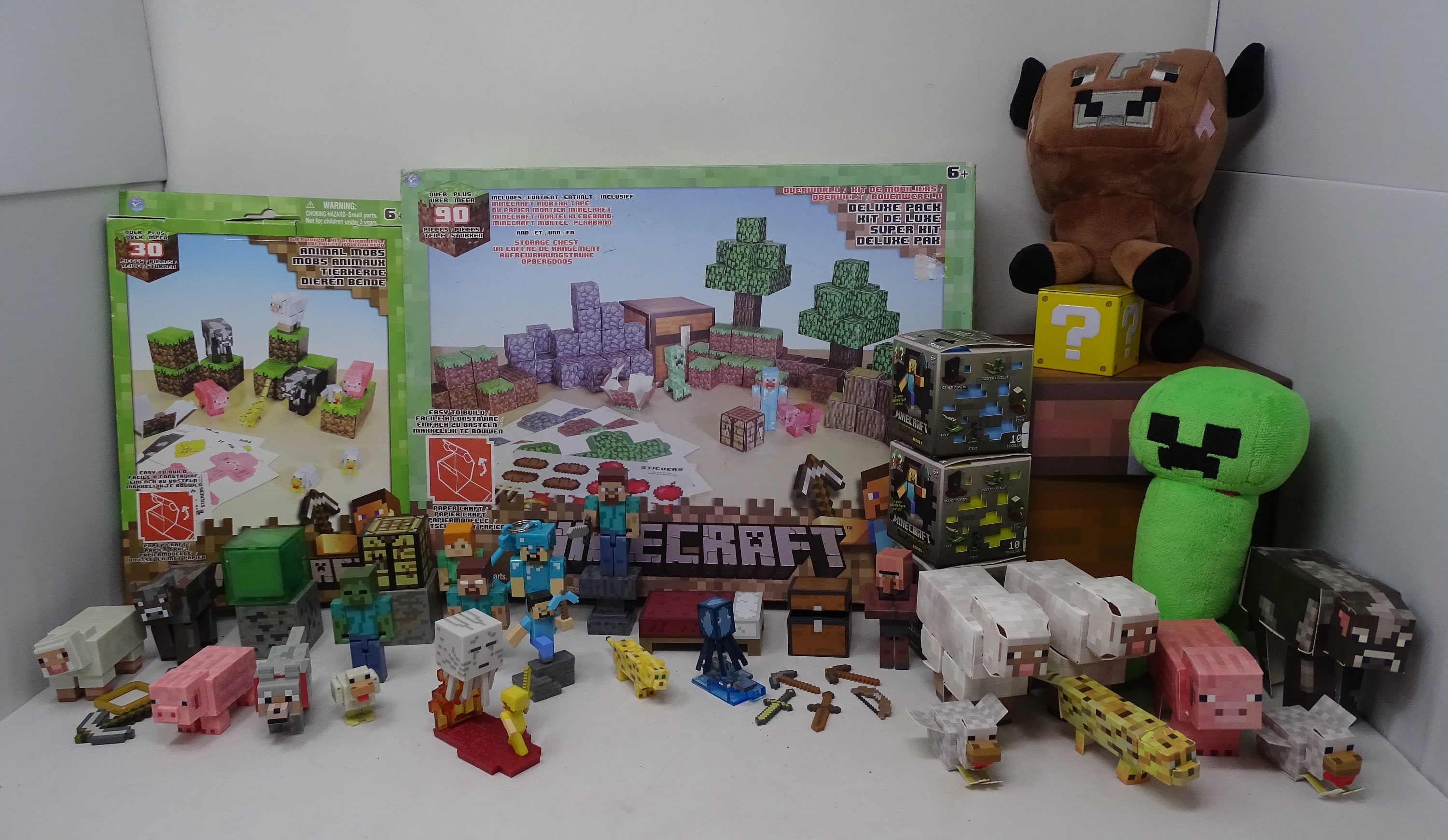 Buy Huge Minecraft Mini Figures and Stuffed Animal Mixed Lot Online in  India - Etsy