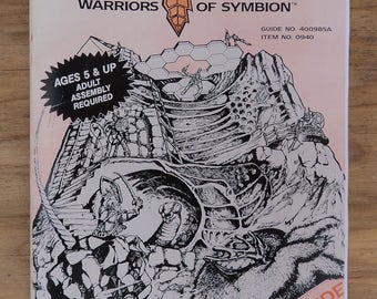 Sectaurs The Hive Spielset Bedienungsanleitung Hochwertige Reproduktion Vintage Spielzeug MOTU Masters of the Universe Stil Old Toys