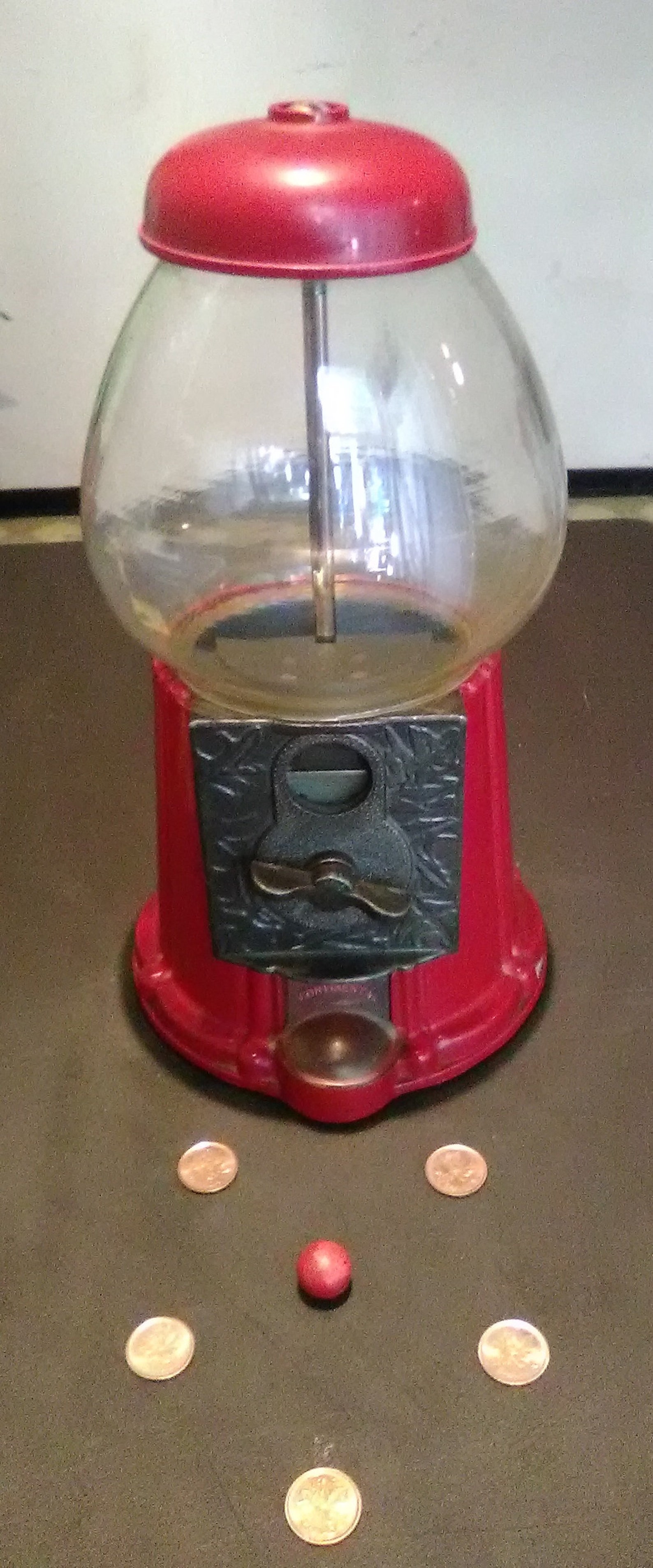 Vintage 1985 Tabletop 11 Bubble Gum Machine Carousel Etsy