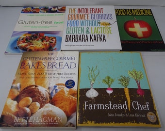 Gluten Free Book lot!!!