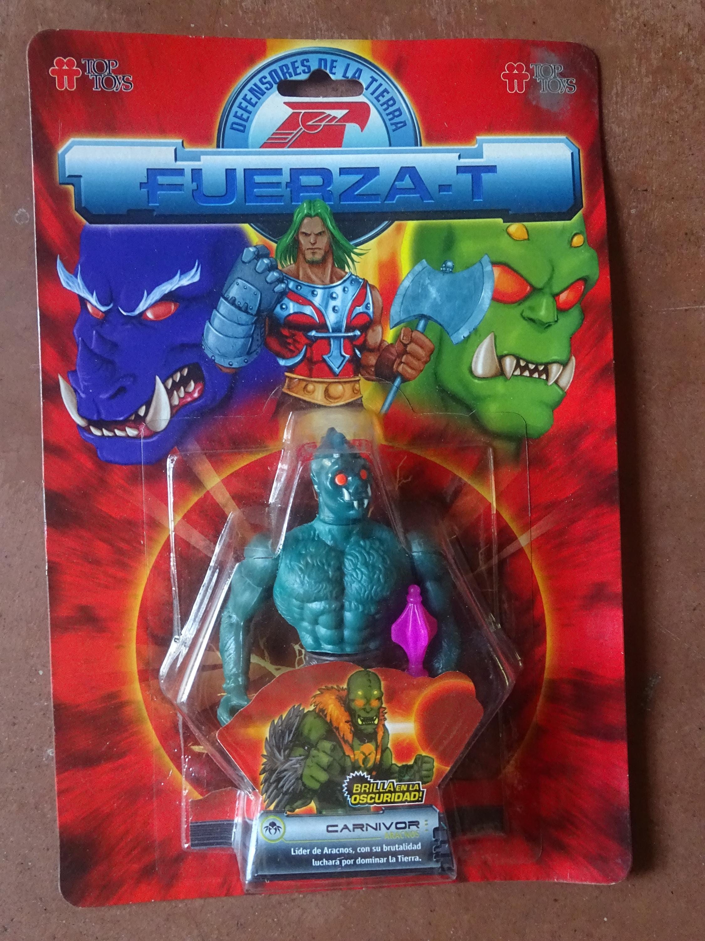 Top Toys Fuzera T Carnivor Rare Argentinian MOTU KO Vintage 90s