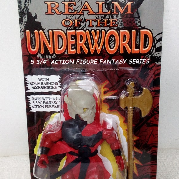 Realms of the Underworld Series 2 Overworld Acromancer Carded Action Figure MOTU KOs