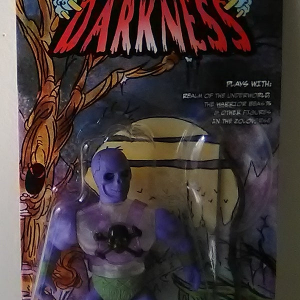 Legends of Darkness Retail Variant Death Unpunched Zoloworld Carded Action Figure MOTU KO