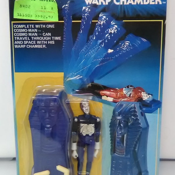 Inter-changeables Blue Cosmo Man Capatain Cosmo Hour Toy Vintage 80s Toys Mego Micronauts Baron Karza Andromeda