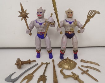 Soma Fantasy World Hellord Action Figure and Accessory lot Vintage 80s toys MOTU KO