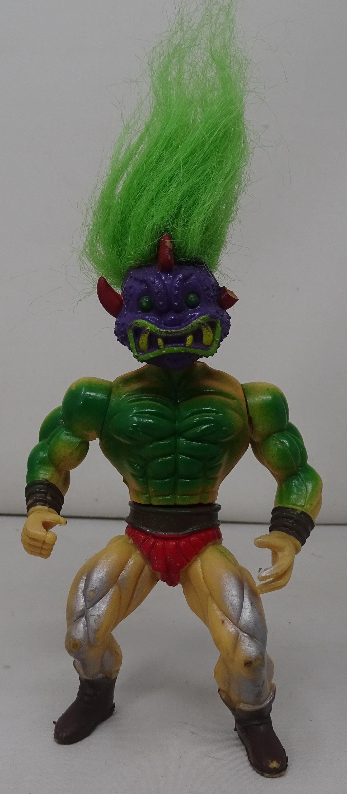 Troll Fighter for Trollandia Shocking Troll Vintage Bootleg Knock